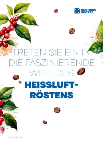 Spezialitätenröster NEOROAST und SHOPROASTER