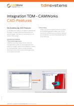 Schnittstelle TDM - CAMWorks-2