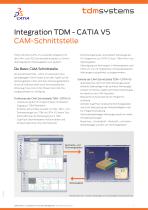 Schnittstelle TDM - CATIA V5 - 1