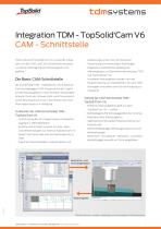 Schnittstelle TDM - TopSolid'CAM V6-1
