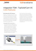 Schnittstelle TDM - TopSolid'CAM V6-2