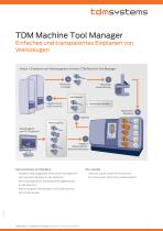 TDM Machine Tool Manager - 1