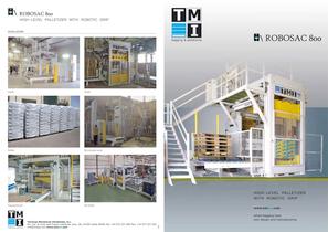 ILERPAL H HIGH-LEVEL PALLETIZER WITH ROBOTIC GRIP