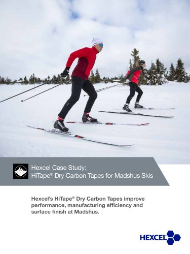 Hexcel Case Study: HiTape&reg; Dry Carbon Tapes for Madshus Skis