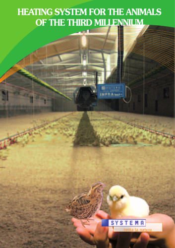 Radiant systems for poultry and pigs applications