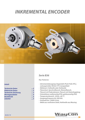 B36 Inkremental Encoder