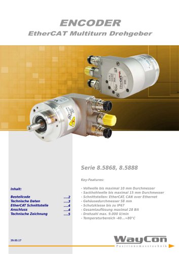 EtherCAT Absolut Encoder