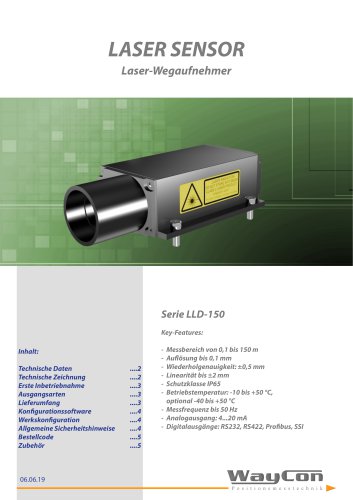 Laufzeitlaser LLD-150