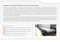 Stahlbänder für die Backofenindustrie - 3