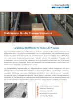 Stahlbänder für die Transportindustrie-1