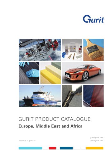 Gurit Product Catalogue EMEA Region (2017) v28