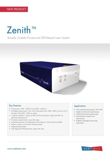 Zenith - Picosecond OPO