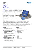 CROMLAVIEW® CR100 Datenblatt - 1