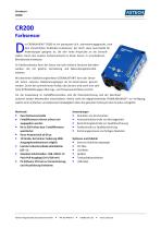 CROMLAVIEW® - CR200 Datenblatt - 1