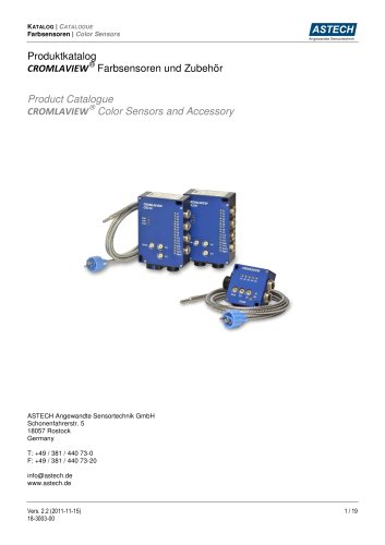 CROMLAVIEW® - Product Catalogue