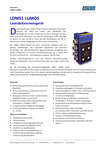 LDM51A LUMOS Datenblatt