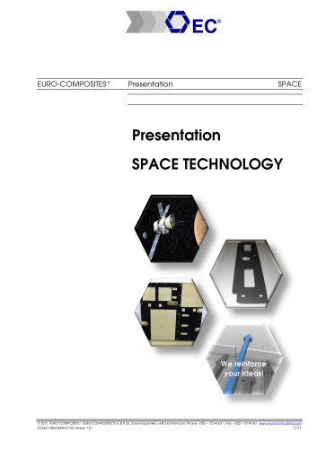 Presentation SPACE TECHNOLOGY
