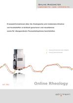 Online Rheometer