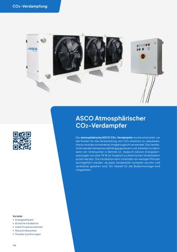 Atmosph&auml;rischer CO2 Verdampfer
