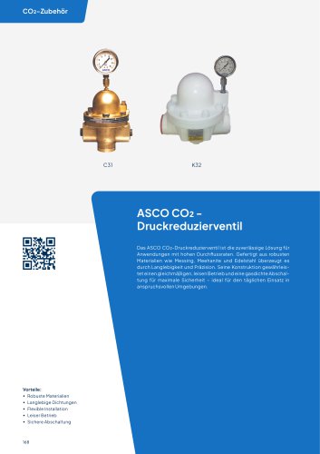 CO2 Druckreduzierventil