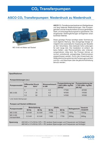 CO2 Transferpumpe