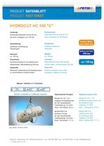 Fact sheets steel cutters HC 550