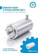 SMOOTH BODY 3-PHASE MOTOR SB71