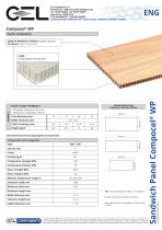 Sandwich panel COMPOCEL® WP
