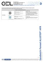 Sandwichplatte ALUSTEP® HFR-2