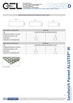 Sandwichplatte ALUSTEP® W-2