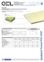 Sandwichplatte PVC-STEP-1