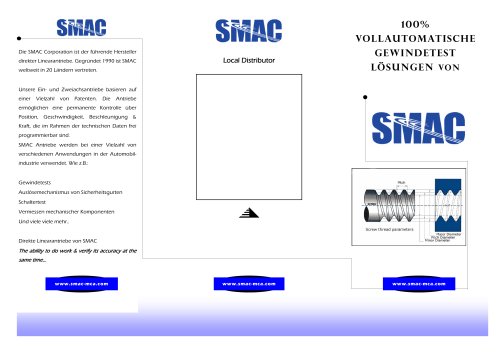100% Vollautomatische GewindeTest Lösungen
