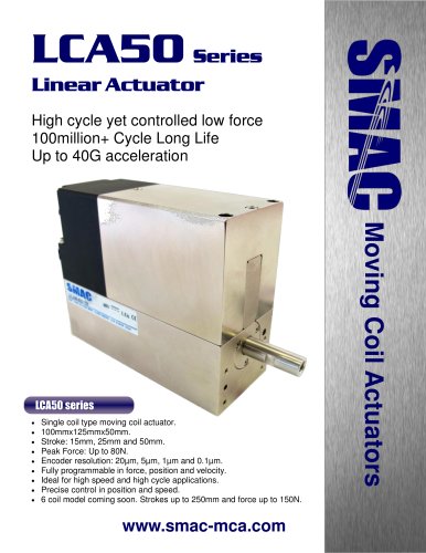 LCA50 Series Linear Actuator