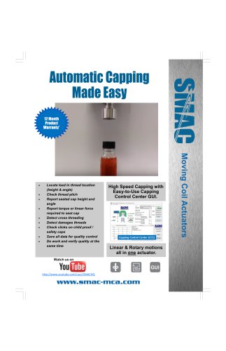 SMAC Linear Rotary Capping