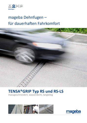 Prospekt TENSA®GRIP RS und RS-LS