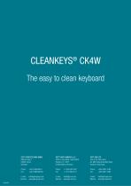 Cleankeys® CK4W - 2