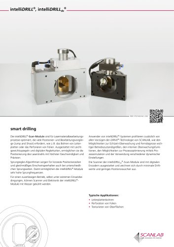 2D Scan-Module "intelliDRILL / intelliDRILLde"