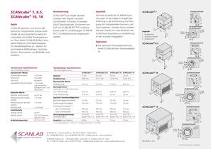 SCANcube® 7, 8.5, 10, 14 - 2