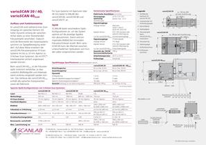 varioSCAN 20, varioSCAN 40, varioSCAN 40FLEX - 2