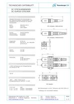 LWL-Stecksysteme SC - 1