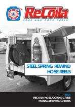 Steel and Stainless Steel Spring Rewind Reels