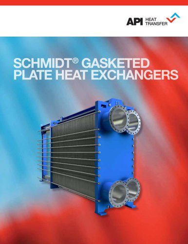 SCHMIDT® GASKETED PLATE HEAT EXCHANGERS