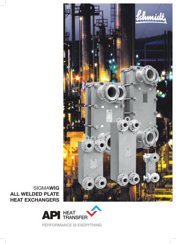 SIGMAWIG Welded Plate Heat Exchangers