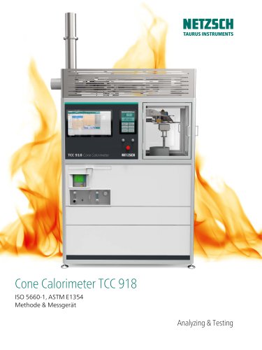 Cone Calorimeter TCC 918