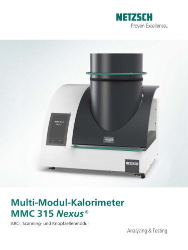 MMC 315 Nexus® - Produktbroschüre