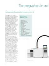 TG-GC-MS - Emissionsgasanalyse mit chromatografischer Vortrennung - Produktbroschüre - 2