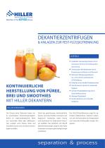 Püree, Brei und Smoothies