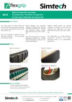 Belts for inspection machines