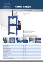 RHTC Hydraulikpressen, Stanz- und Biegemaschinen - 10