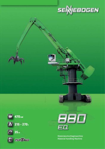 Balance-Umschlagmaschine 880 EQ - Green Line